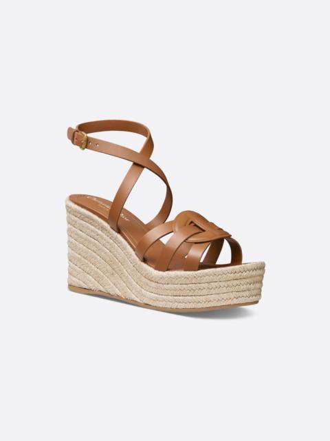 Dior D-Club Wedge Sandal