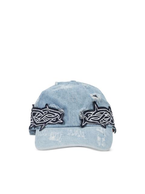 WHO DECIDES WAR Thorned baseball cap