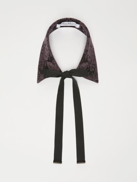 Max Mara FIONDA Wool collar with tie