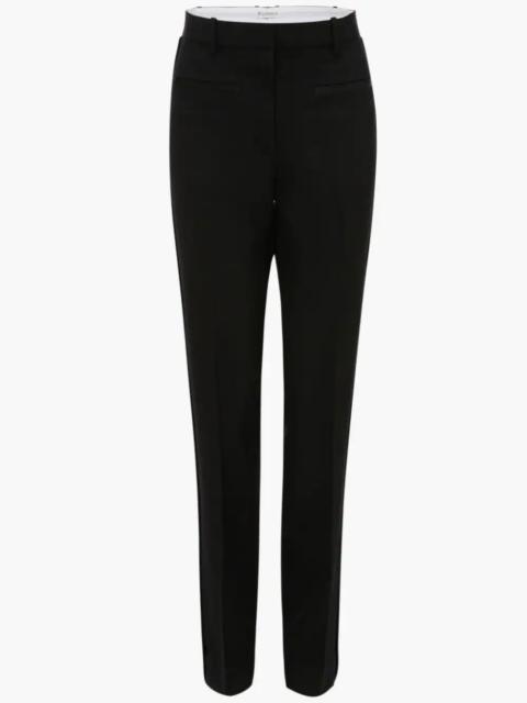 SLIM LEG TUXEDO TROUSERS