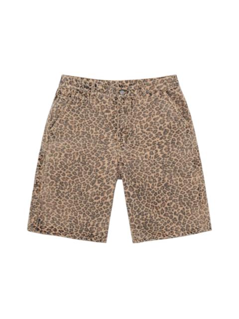 Stüssy Stussy Denim Work Short Leopard