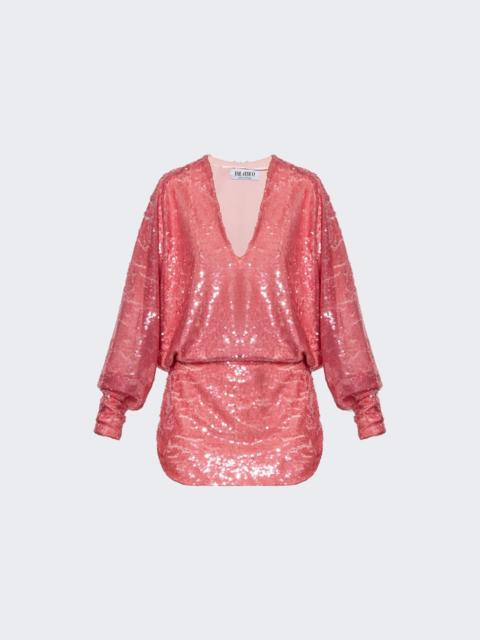 THE ATTICO Gael Mini Dress Light Pink