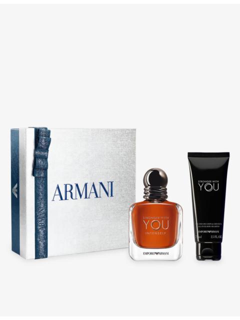 GIORGIO ARMANI Stronger With You Intensely Holiday 2026 Shower Gel & Fragrance Gift Set