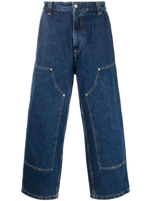 Carhartt Carhartt Nash DKlow-rise Panelled Wide-leg Jeans