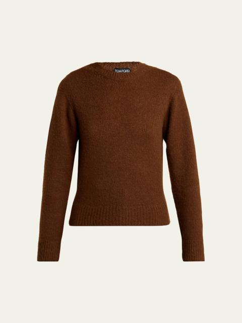 TOM FORD Cashmere-Silk Crewneck Sweater
