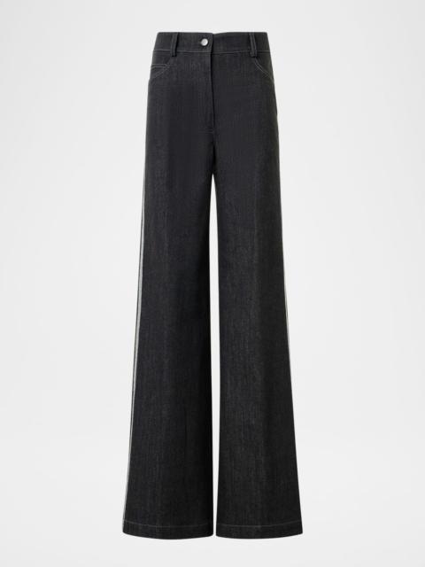 AKRIS Cotton-Blend Cooper Pants