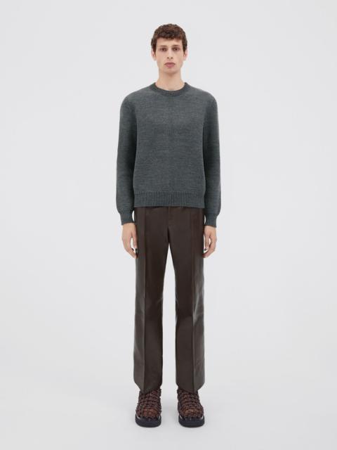 Bottega Veneta medium weight dry wool jumper