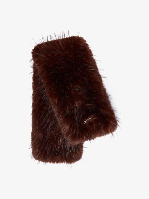 GANNI STOLA IN ALTERNATIVE FUR
