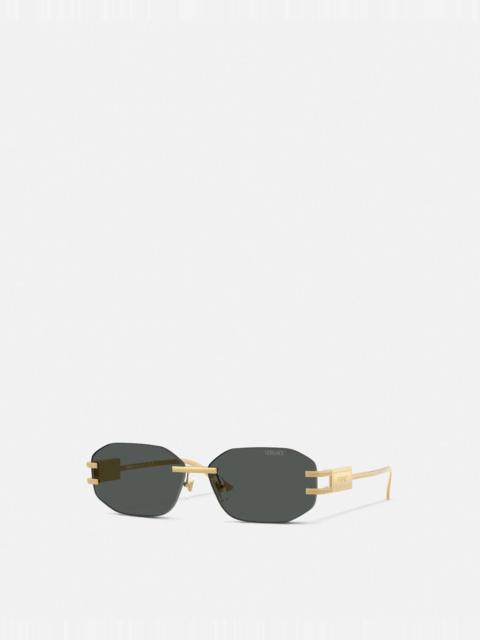 Damier Plaque Sunglasses