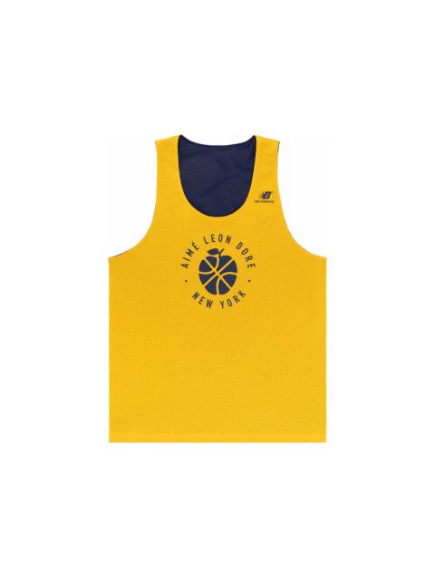 AIMÉ LEON DORE Aime Leon Dore x New Balance Sonny NY Reversible Jersey Navy/Yellow Reversible