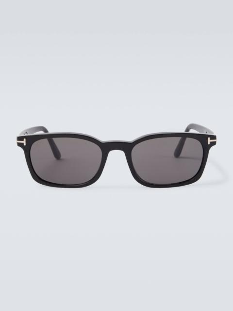 TOM FORD Miles rectangular sunglasses