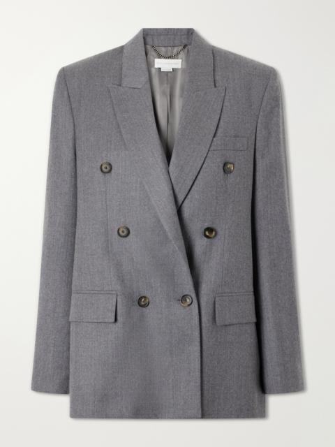 Stella McCartney Doubled-breasted Oversized Wool Blazer