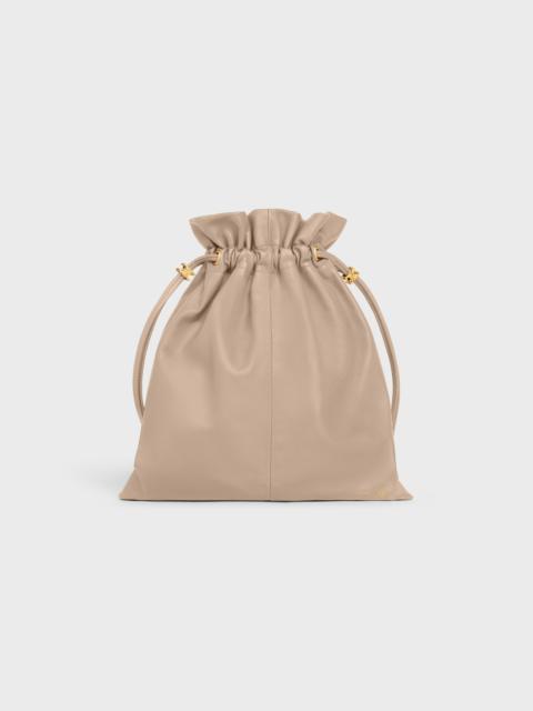 CELINE SMALL CRYSTAL POUCH IN LAMBSKIN