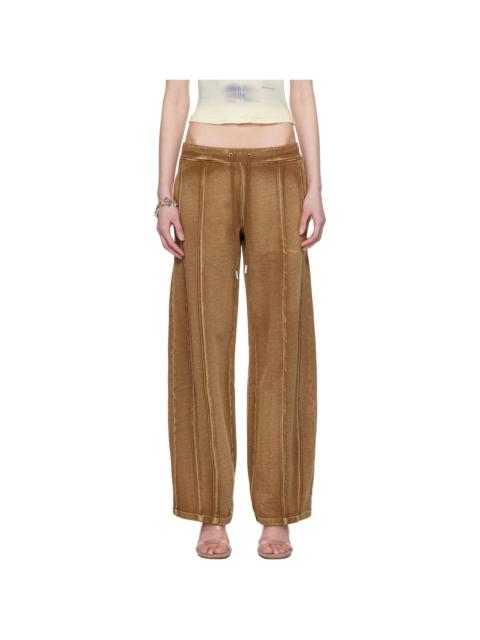 ECKHAUS LATTA Brown 'El Sweatpant' Lounge Pants