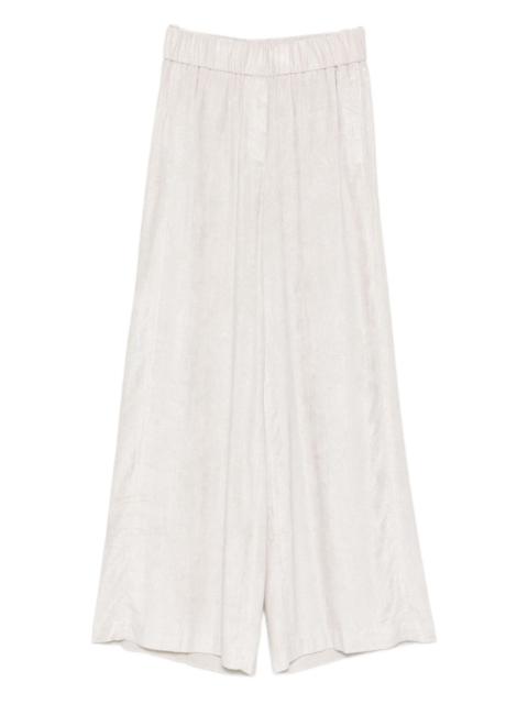 PESERICO elastic-waist trousers