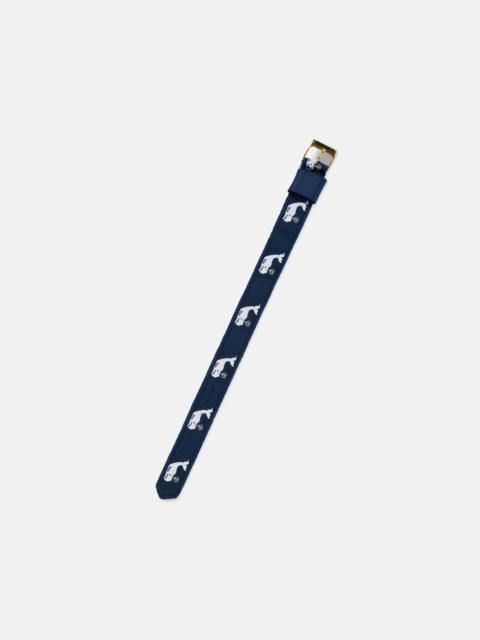 J. PRESS WHALE MOTIF NYLON WATCH STRAP