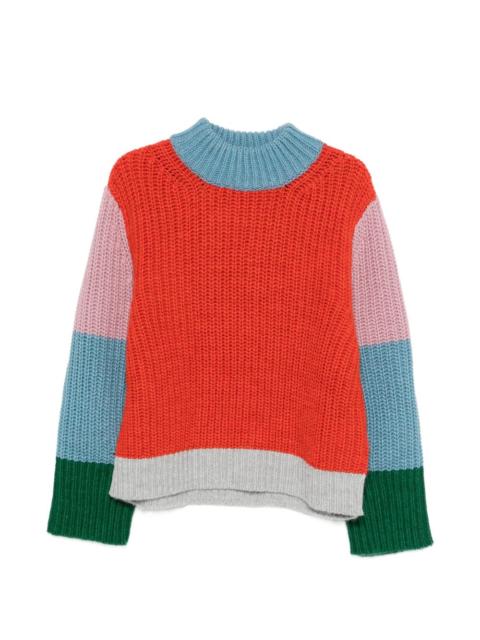 ESSENTIEL ANTWERP colour-block sweater