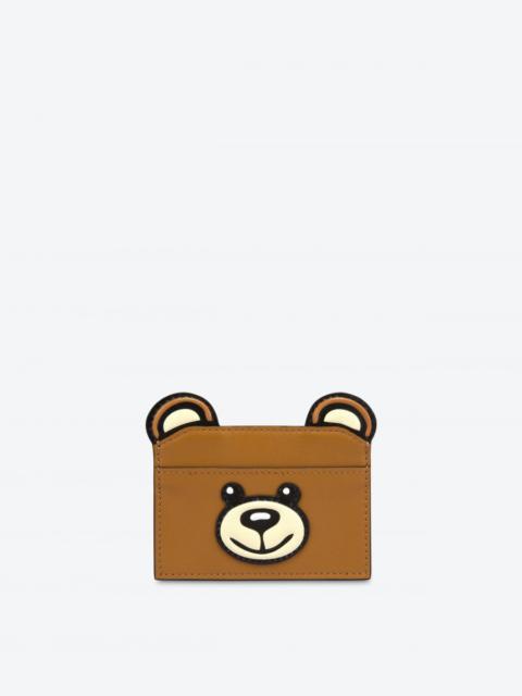 Moschino MOSCHINO TEDDY BEAR CARD WALLET