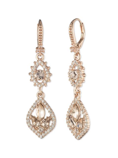 Marchesa POISED ROSE MIDI DROP EARRING