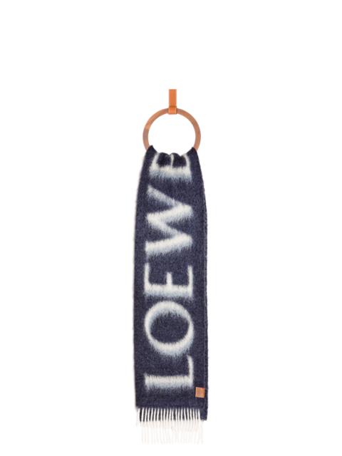 Loewe LOEWE scarf in wool and mohair