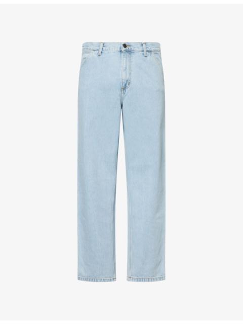 Carhartt Single Knee Brand-Patch Denim Jeans