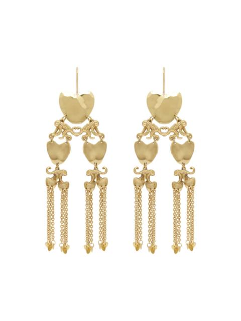 ALÉMAIS Jem Heart Monkey Drop Earrings