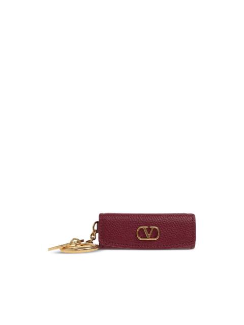 Valentino VLogo Signature leather lipstick case