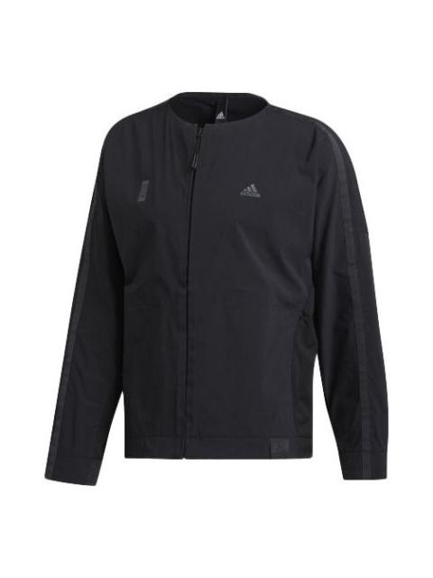 Men's adidas Wj Jkt Sports Stylish Jacket Black GJ5100