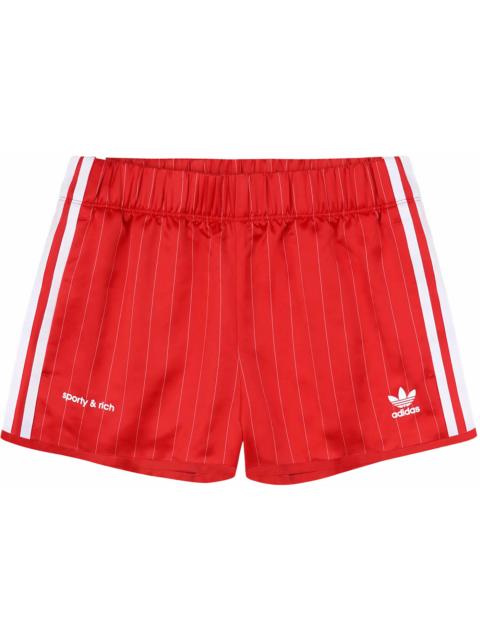 adidas adidas x Sporty & Rich Track Short Sports Red/White