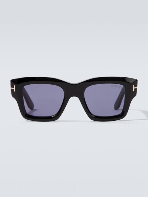TOM FORD Ilias square sunglasses