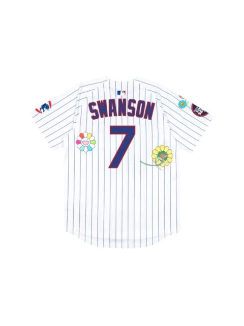 Nike Nike x Takashi Murakami x MLB World Tour Tokyo Series 2025 Cubs Swanson Jersey Multicolor