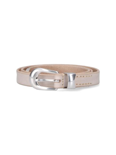 Our Legacy SUEDE BELT