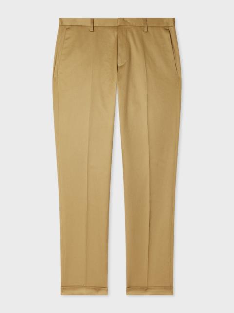 Paul Smith Slim-Fit Tan Cotton-Stretch Chinos