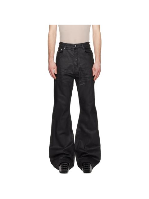 Rick Owens DRKSHDW Black Temple Bolan Bootcut Jeans