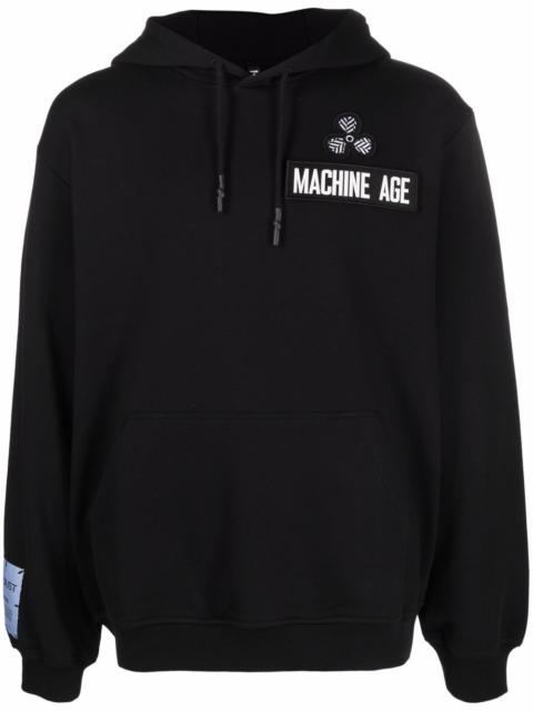 McQ Alexander McQueen patch-detail cotton hoodie