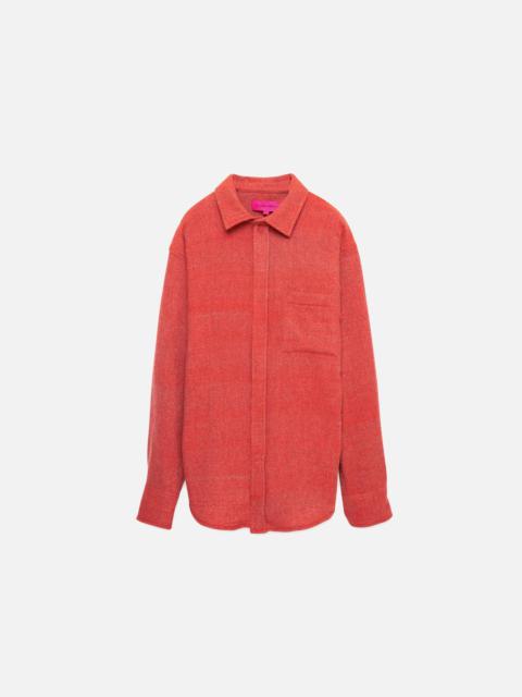 The Elder Statesman BLANKET STRIPE OVERSHIRT