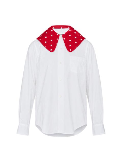 Comme des Garçons GIRL Polka Dot Collar Blouse
