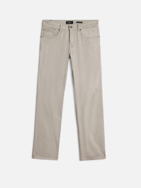 7 For All Mankind THE STRAIGHT in Denim Linen Iron