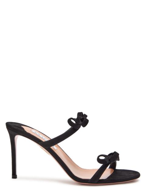 AQUAZZURA Aquazzura Soave 85 Suede Sandals