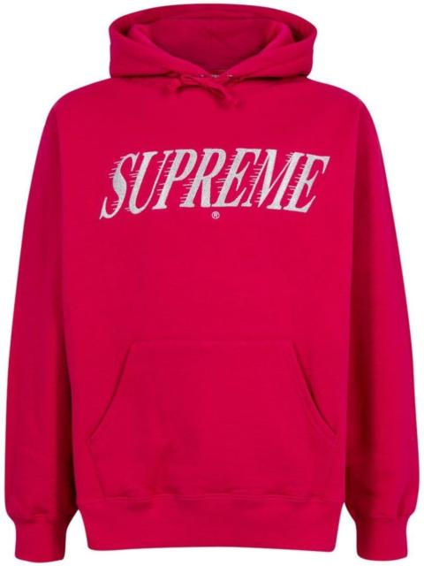 Supreme Crossover logo-print hoodie