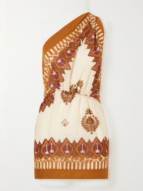 Johanna Ortiz Sun Traveller Printed Cotton-voile Mini Dress