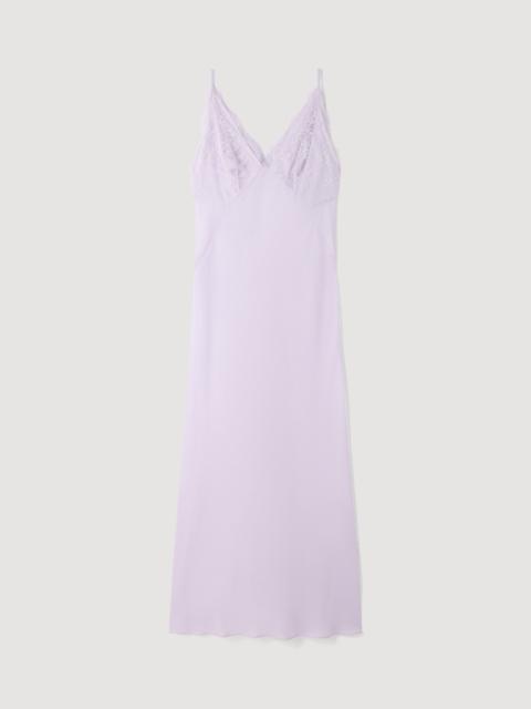 Sandro LACE MAXI DRESS
