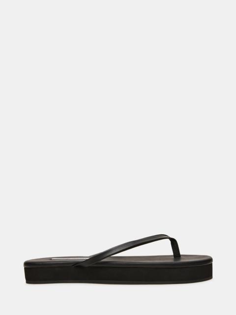 STEVE MADDEN KIORA BLACK LEATHER