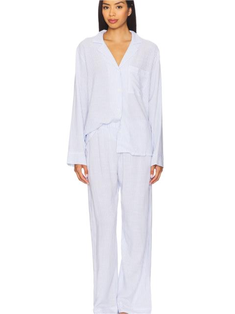 eberjey Nautico Long PJ Set