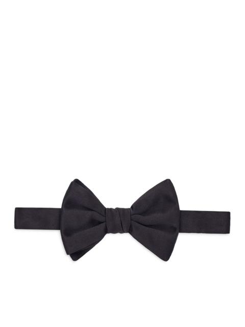 GIORGIO ARMANI PURE SILK SELF-TIE BOW TIE