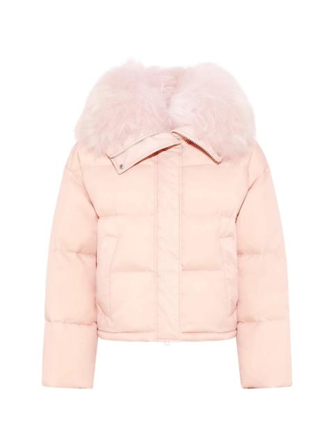 Yves Salomon Yves Salomon Shearling-trim Down Jacket