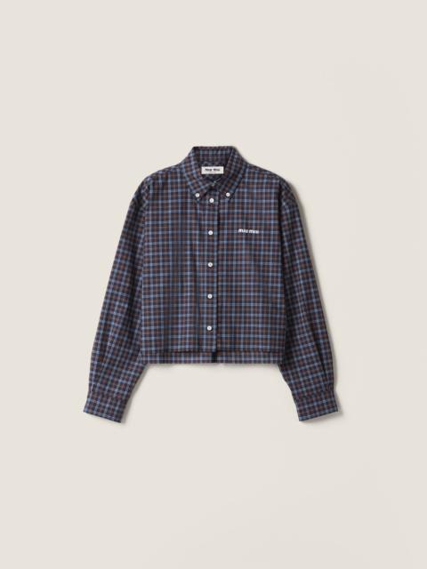 Miu Miu Plaid shirt