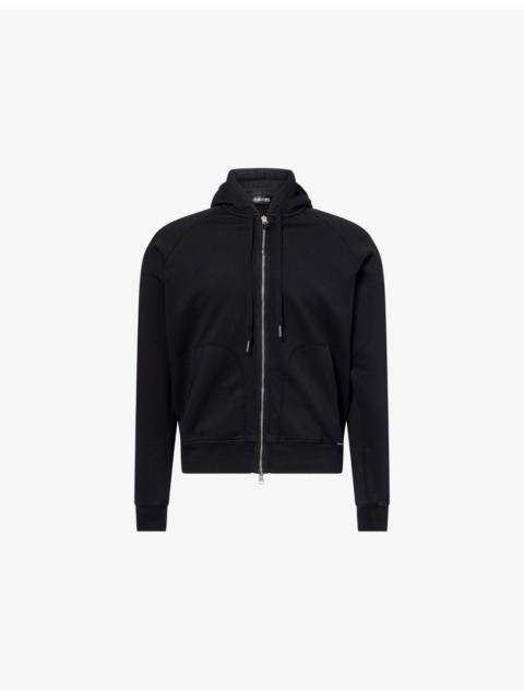 TOM FORD Regular-Fit Kangaroo-Pocket Cotton Hoodie
