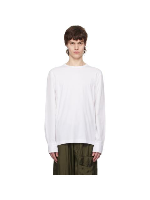 WTAPS Black & White Cut & Sewn 11 Long Sleeve T-shirt
