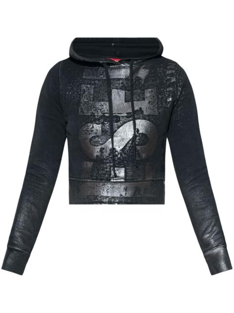 Diesel F-Slimmy logo-print hoodie